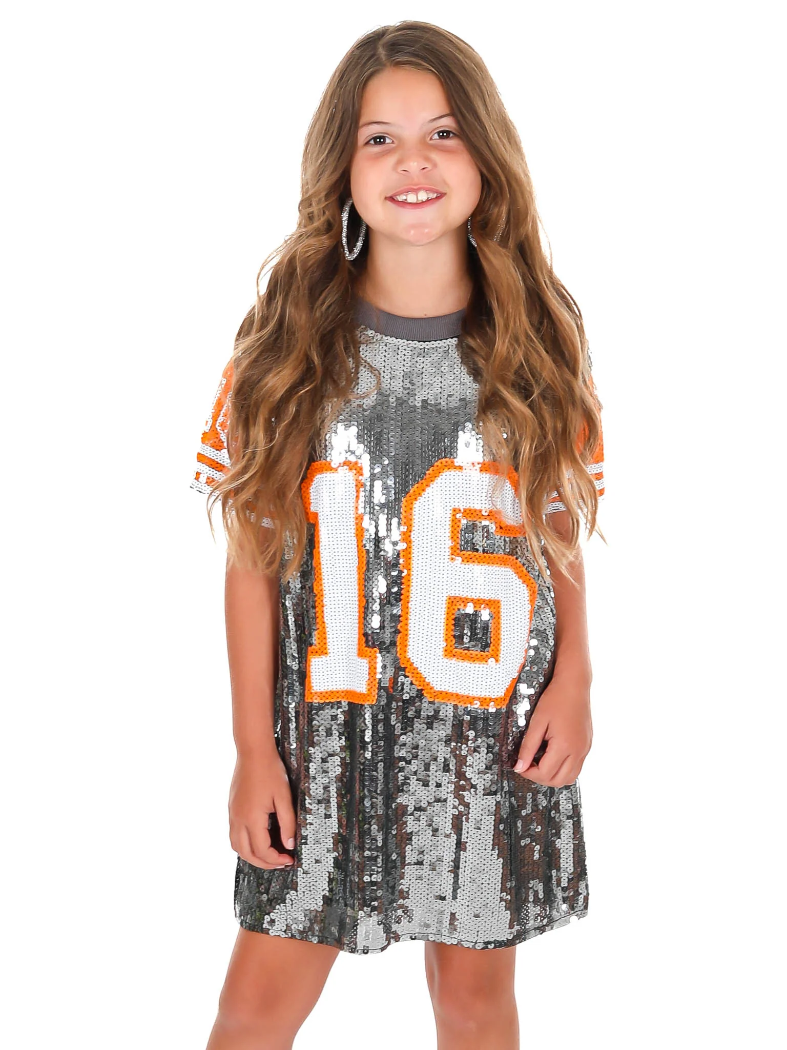 Youth 16 Sequin Jersey Dress - Image 7