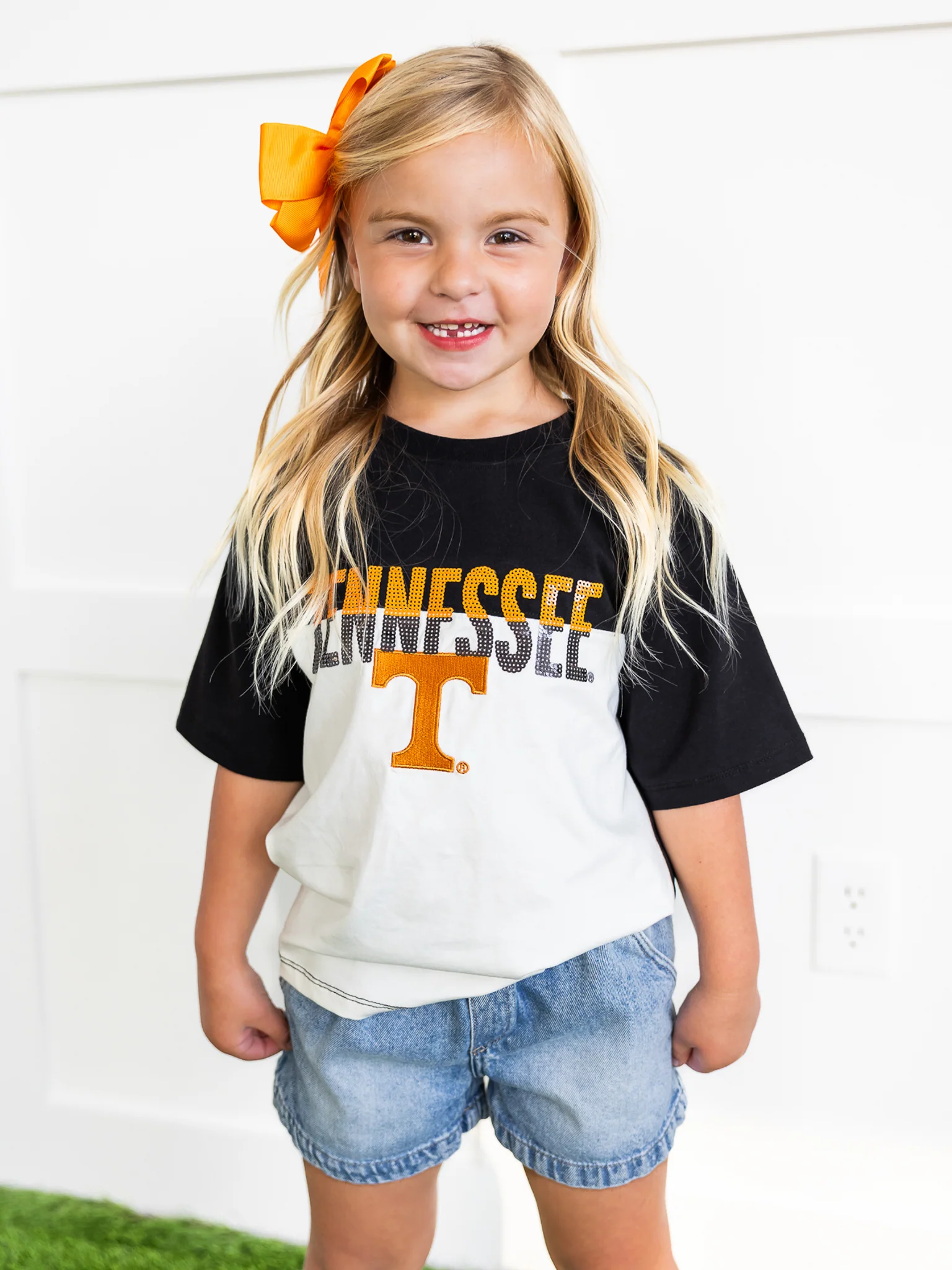 Youth Tennessee Volunteers Colorblock Tee - Image 3