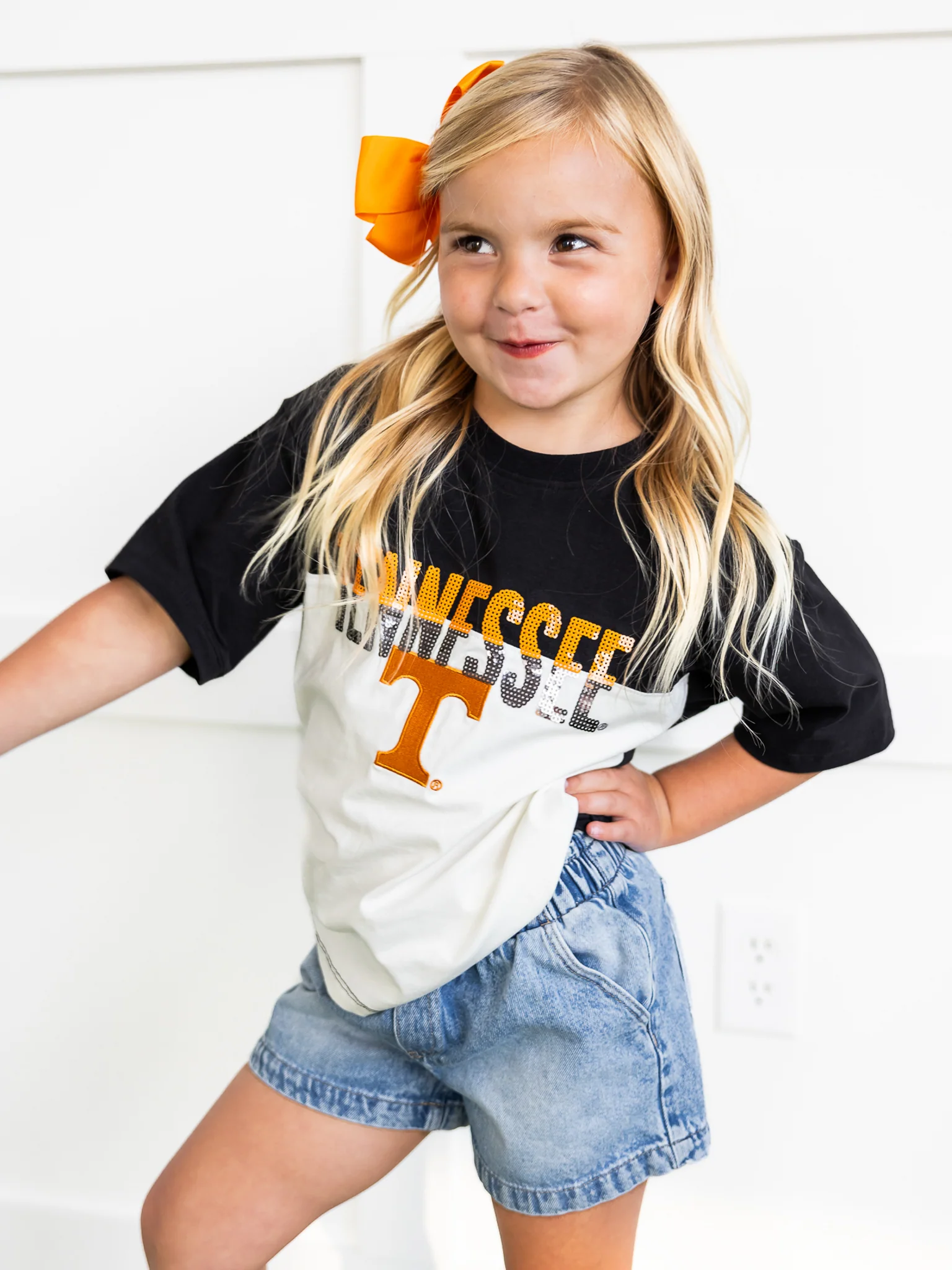 Youth Tennessee Volunteers Colorblock Tee - Image 7